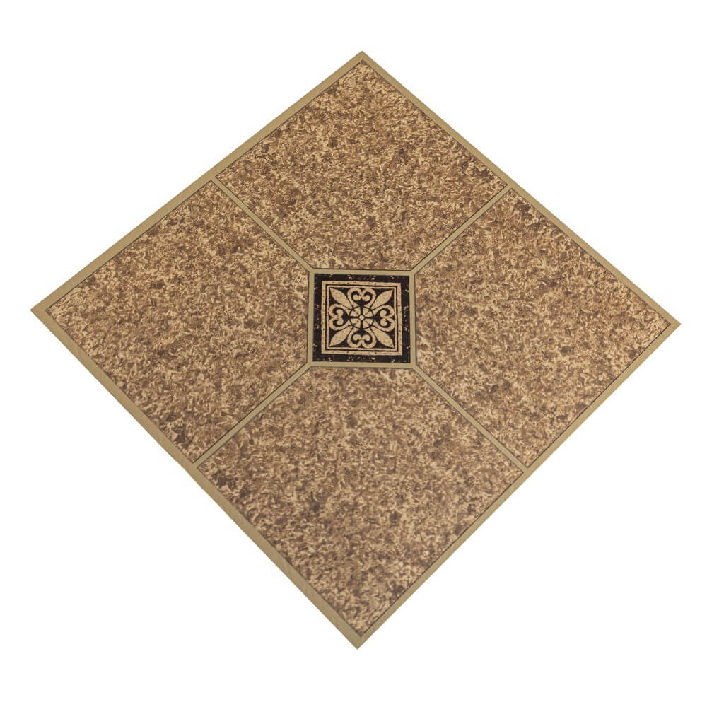 1.2mm Self Adhesive Stick marble tile look PVC Vinyl Plank Floor