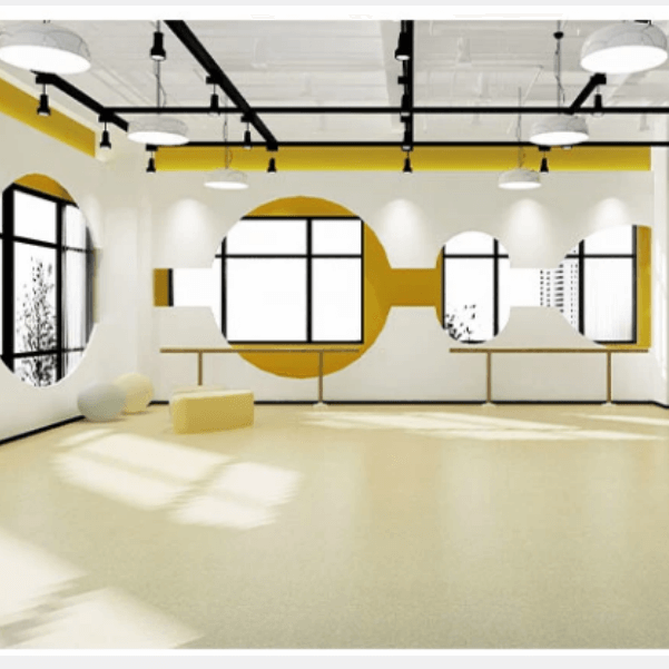 Waterproof PVC Flooring Roll Fireproof Flooring Dancing Room Indoor Sports Vinyl Flooring